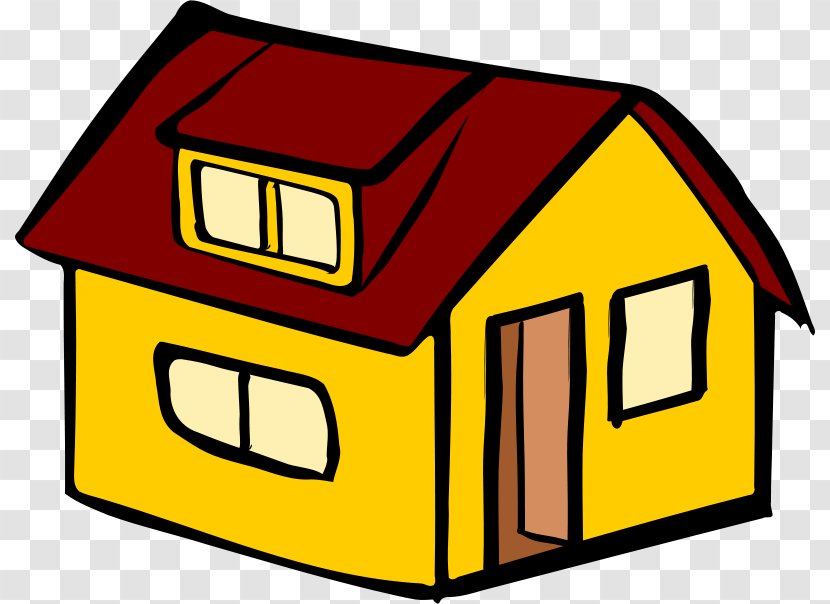 House Building Clip Art - Singlefamily Detached Home Transparent PNG