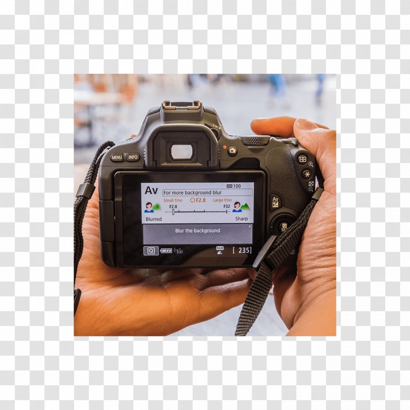 Canon EOS 200D Camera Digital SLR - Lens Transparent PNG