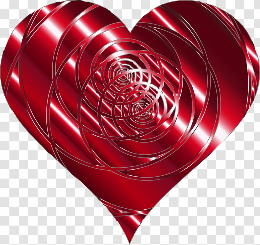 Heart Clip Art - Red Transparent PNG