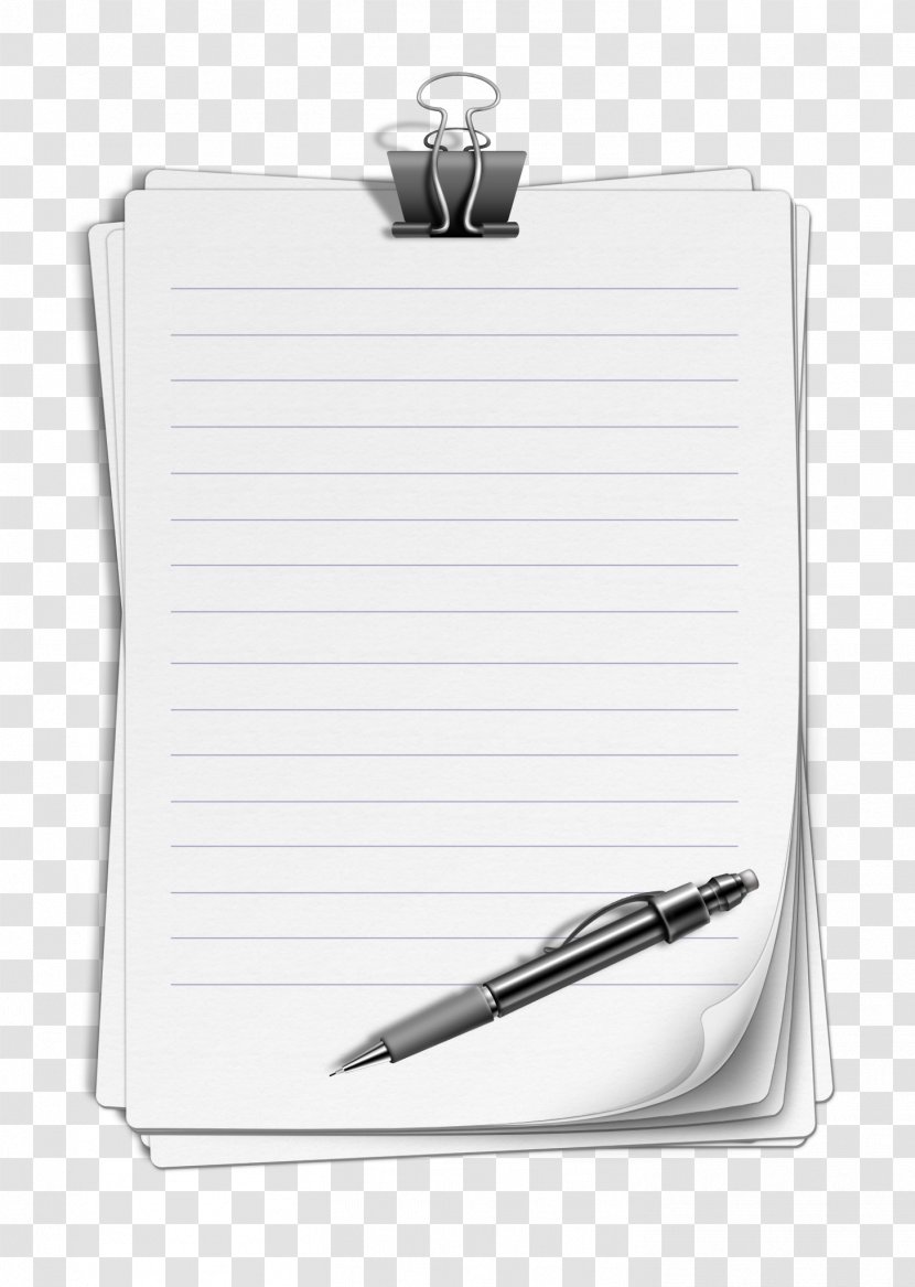 Paper Clip Business Organization Pen - White Clips And Pens Transparent PNG