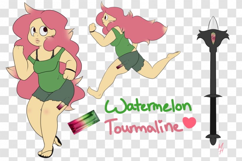 Tourmaline Gemstone Watermelon Quartz Clip Art - Tree Transparent PNG