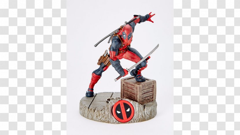 Deadpool Figurine Groot Statue Marvel Comics Transparent PNG