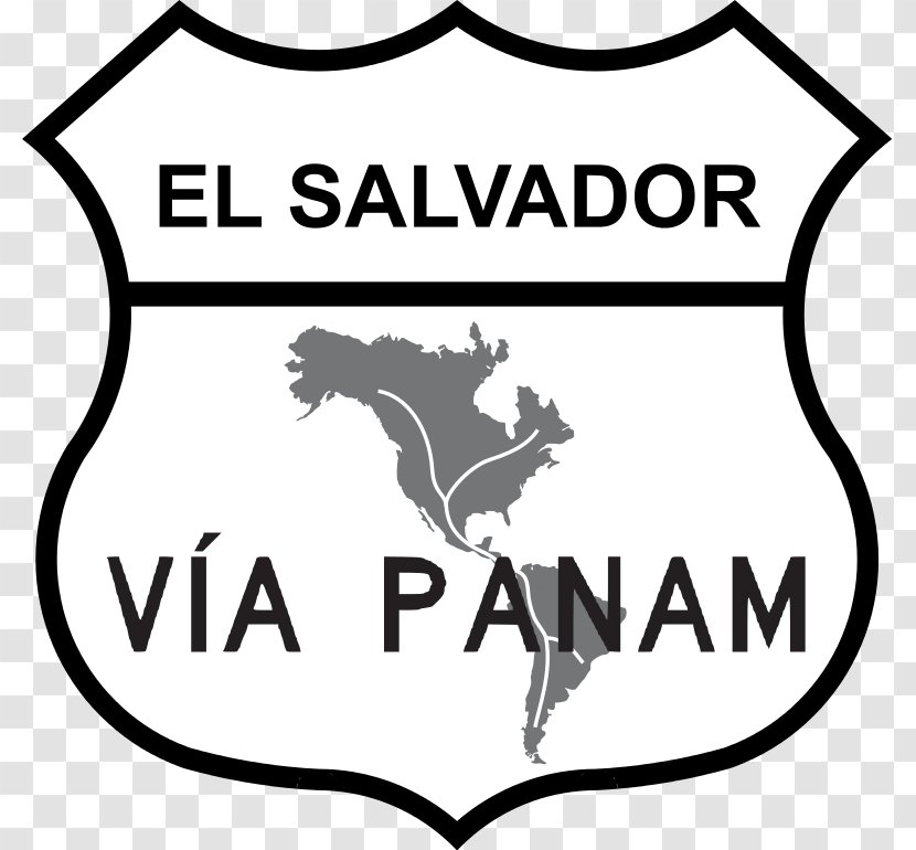 Pan-American Highway Panama City Road Traffic Sign Senyal Transparent PNG