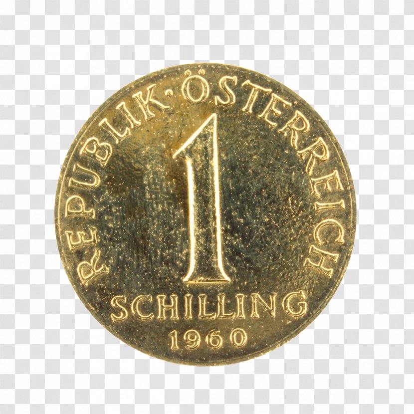 Austrian Schilling Coin Gold Shilling - Coins Transparent PNG