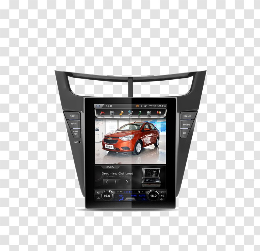 Car Chevrolet Cruze Automotive Navigation System - Professional Navigator Transparent PNG