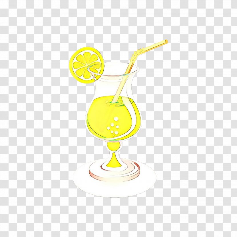 Yellow Glass - Cartoon Transparent PNG