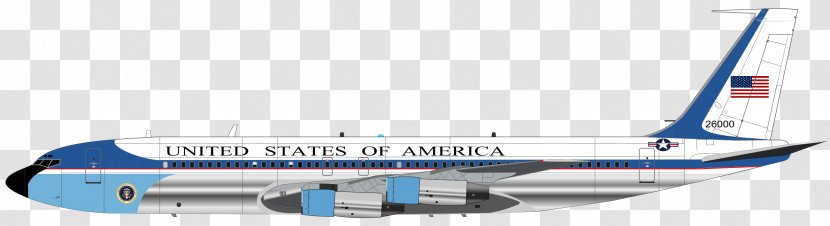 Airplane Boeing 767 Air Force One Clip Art - Aircraft Transparent PNG