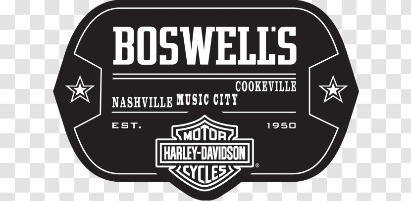 Boswell's Harley-Davidson® Logo Label Brand - Car Dealership - Harley Davidson Pin Transparent PNG