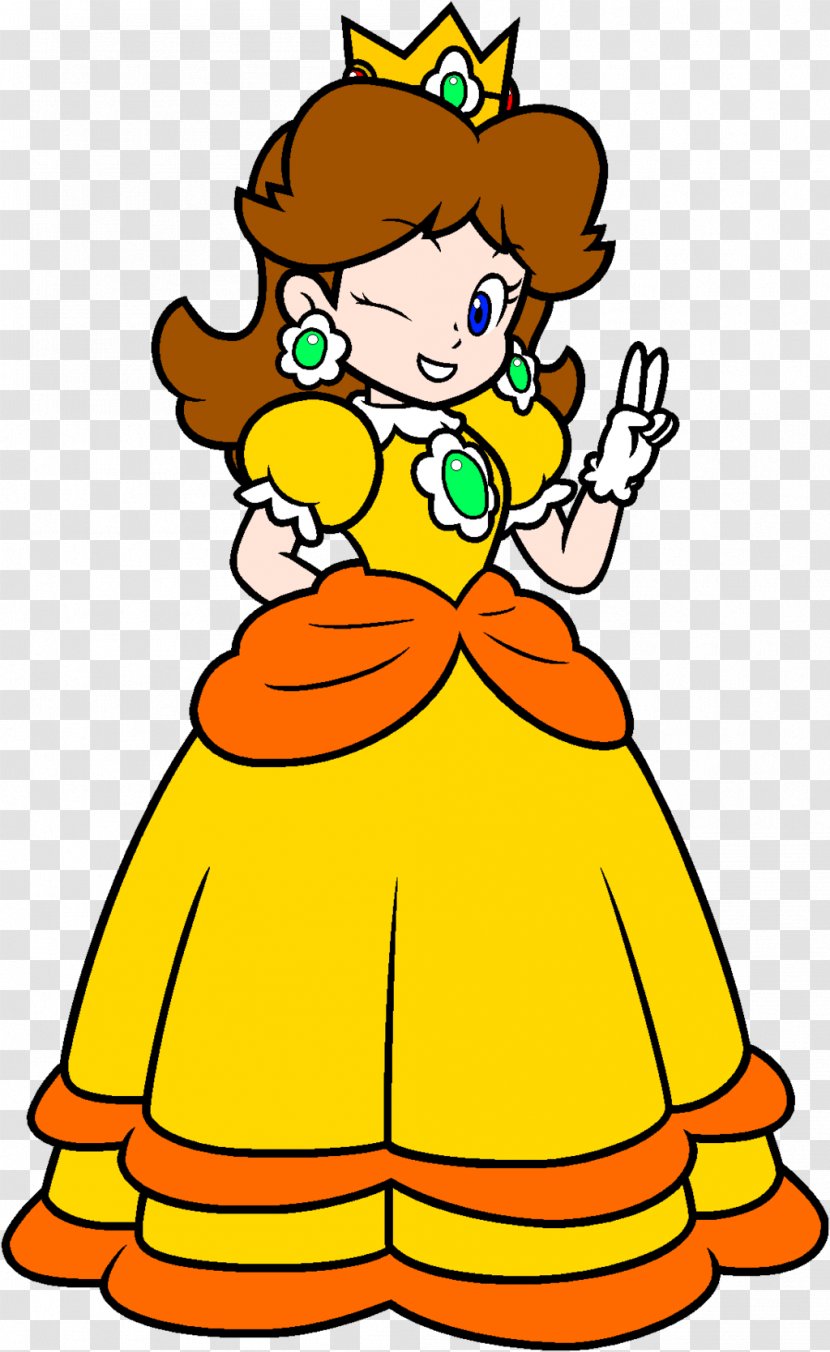 Princess Daisy Peach Super Mario Land Bros. Rosalina - Artwork - Bros Transparent PNG