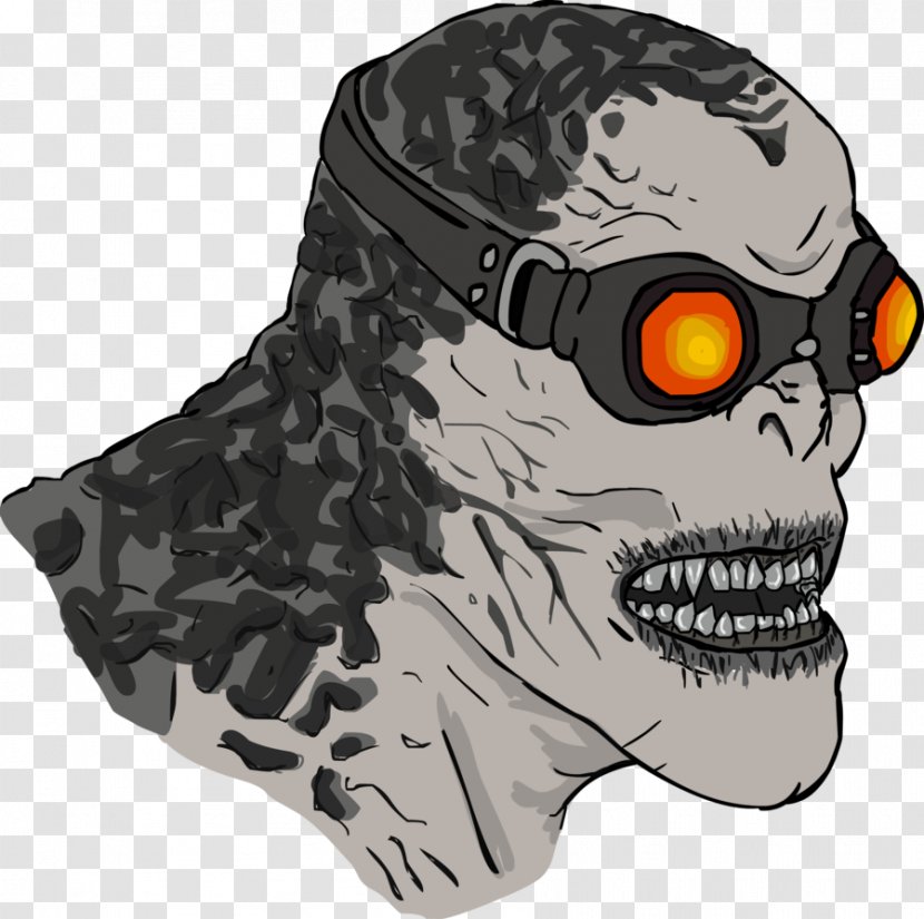 Gears Of War 4 3 Locust 2 - Skull Transparent PNG