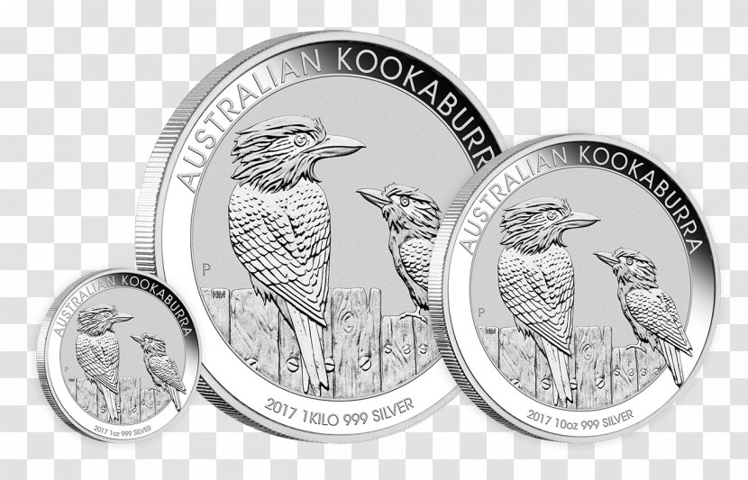 Perth Mint Laughing Kookaburra Australian Silver Bullion Coin Transparent PNG
