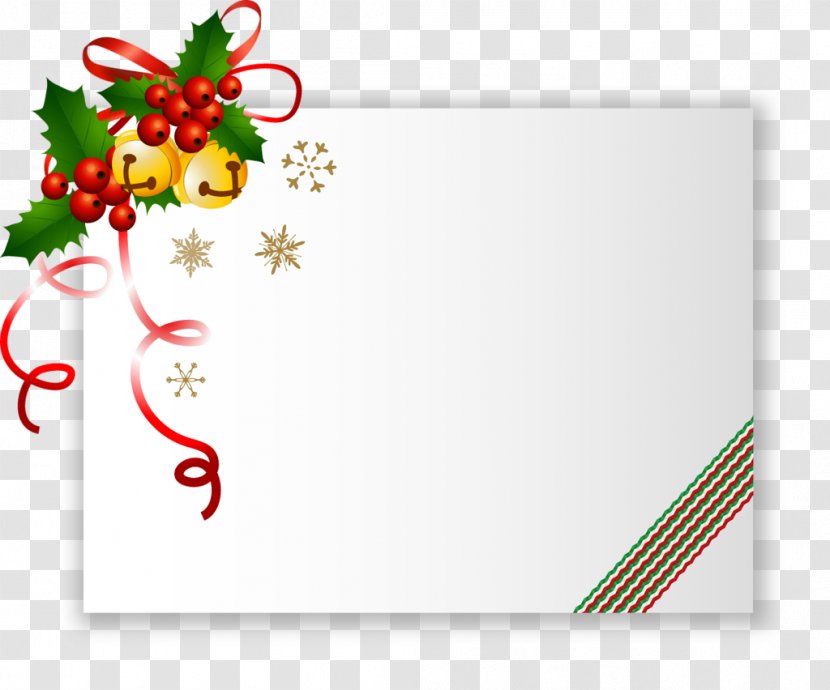 Christmas Card Santa Claus Clip Art - Gift Transparent PNG
