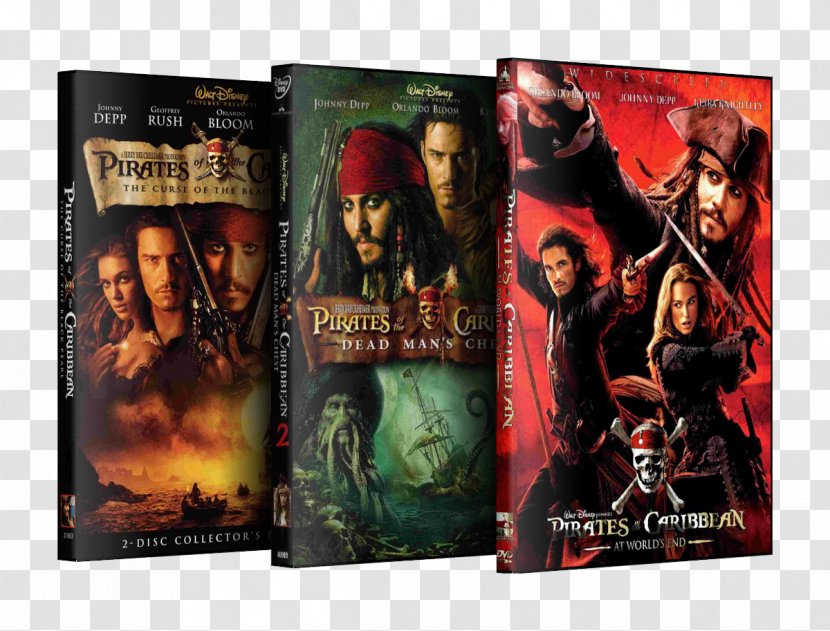Action Film Pirates Of The Caribbean DVD & Toy Figures Tetralogy Transparent PNG