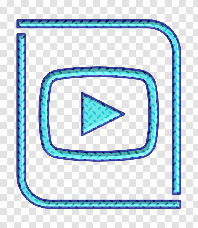 Logo Icon Youtube - Azure - Symbol Rectangle Transparent PNG