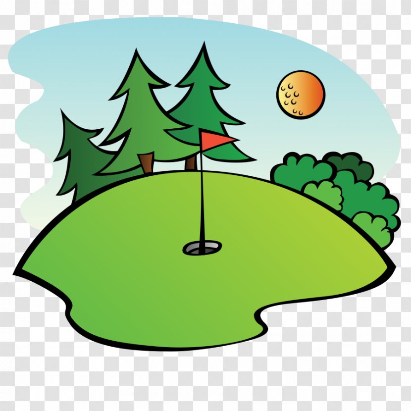 Golf Course Club Tee Clip Art - Golfovxe1 Txfdu010dka - Golfcourse Cliparts Transparent PNG
