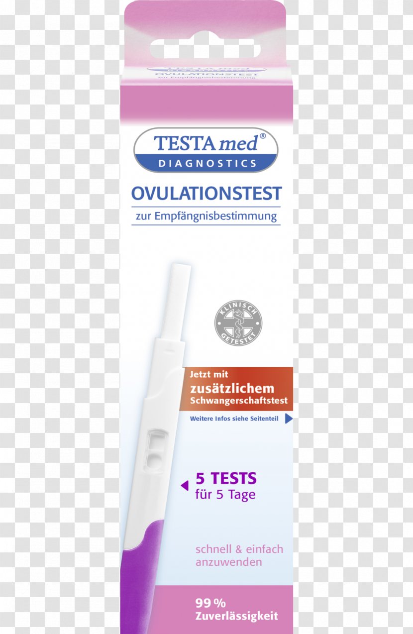 Ovulation Hedelmällisyystietokone Luteinizing Hormone Clearblue Pregnancy Test - Kinderwunsch - Dm Transparent PNG