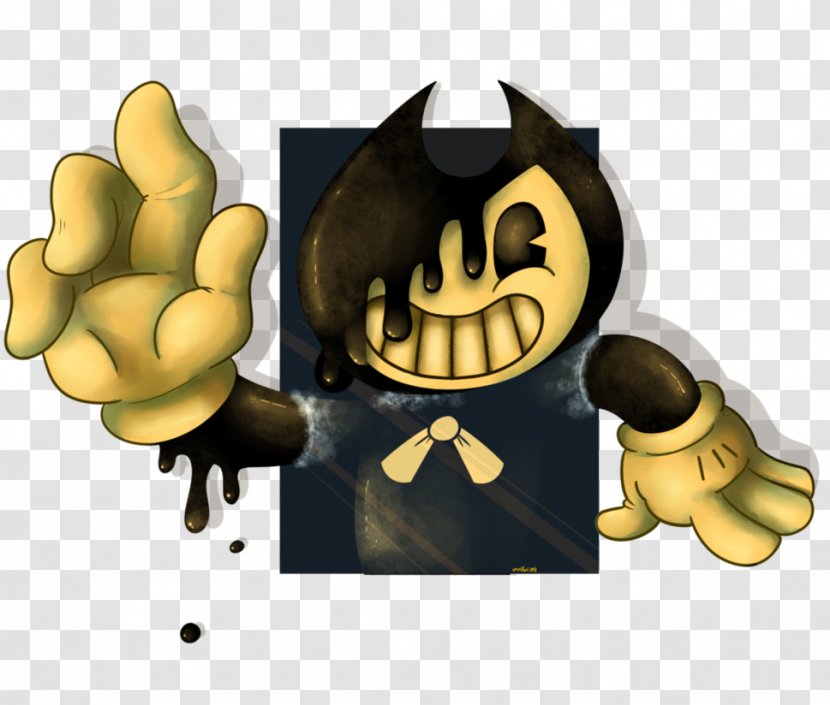 Bendy And The Ink Machine Drawing Printing - Photography - Shopkeeper Transparent PNG