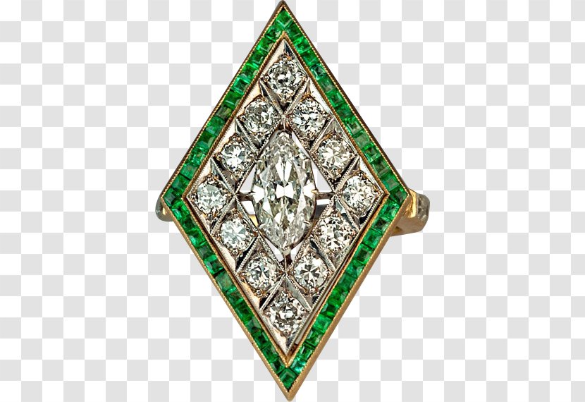 Diamond Rhombus Ring Shape Gold Transparent PNG