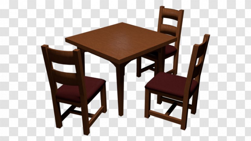 Table Dining Room Chair Matbord Furniture - Wood Transparent PNG