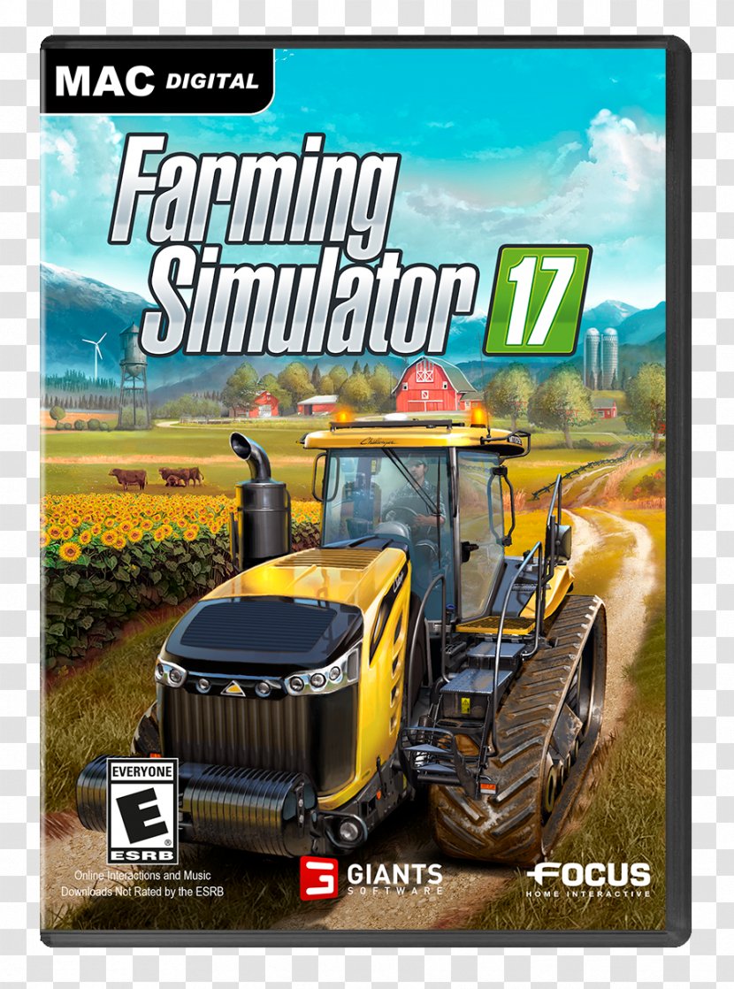 Farming Simulator 17: Platinum Edition PlayStation 4 Agriculture Video Game - Vehicle Transparent PNG
