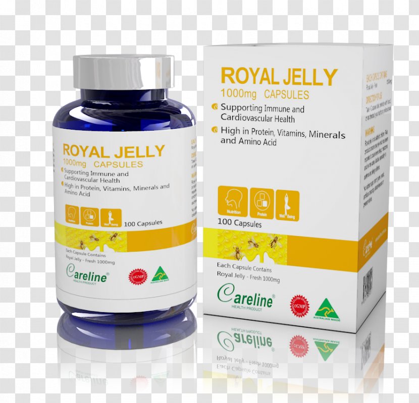 Dietary Supplement Royal Jelly Bee Food - Service Transparent PNG