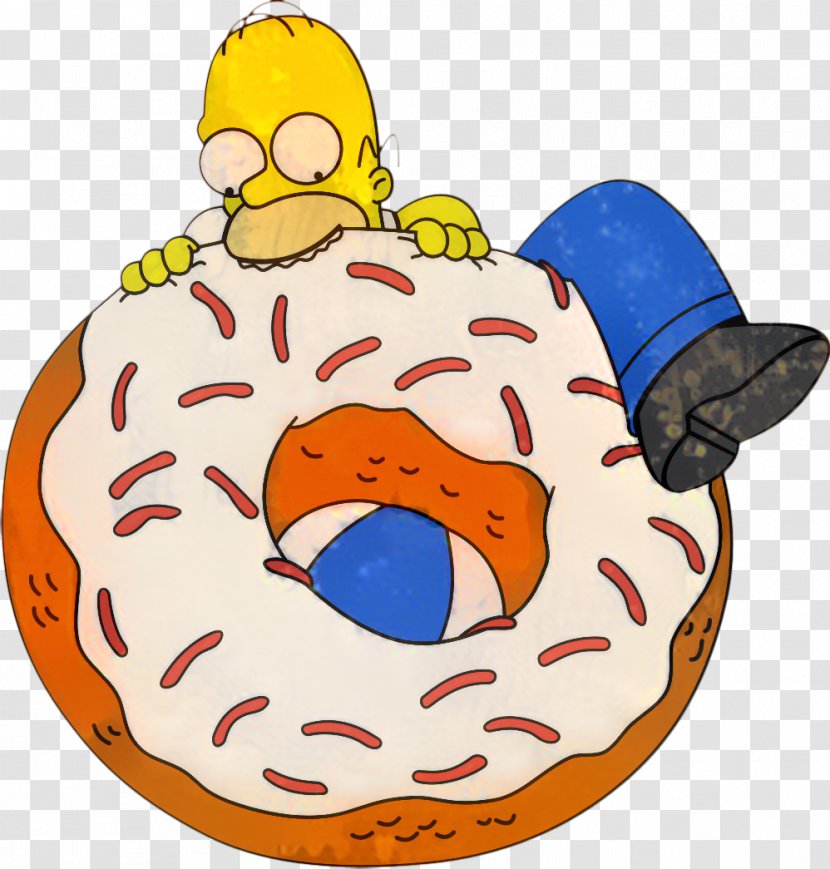 Homer Simpson Cartoon Eating Clip Art Image - Rubber Ducky - Cake Decorating Supply Transparent PNG