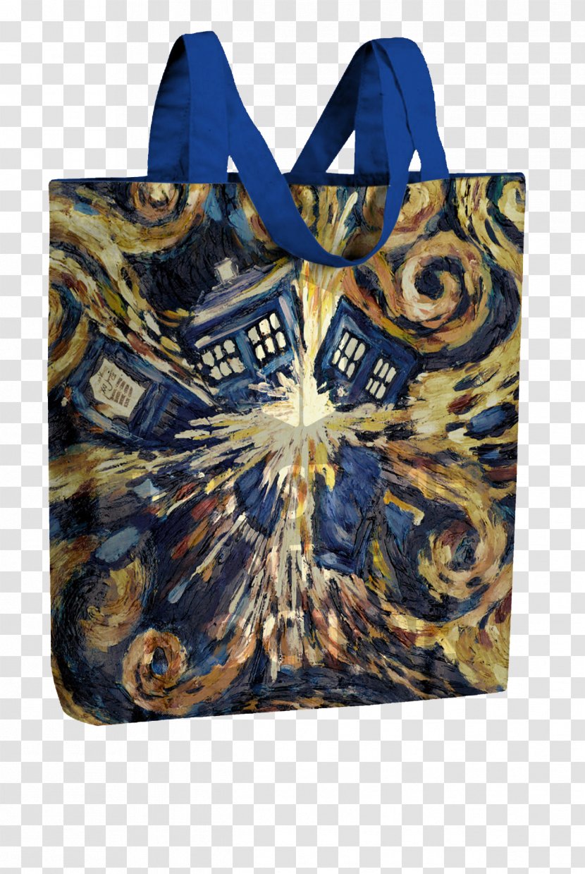 Vincent And The Doctor TARDIS Painting Mural - Van Gogh Transparent PNG