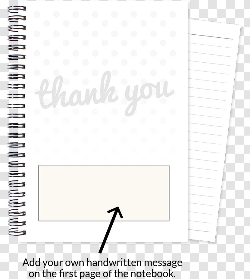 Document Handwriting Line Notebook Angle - Paper - Thank You Teacher Transparent PNG