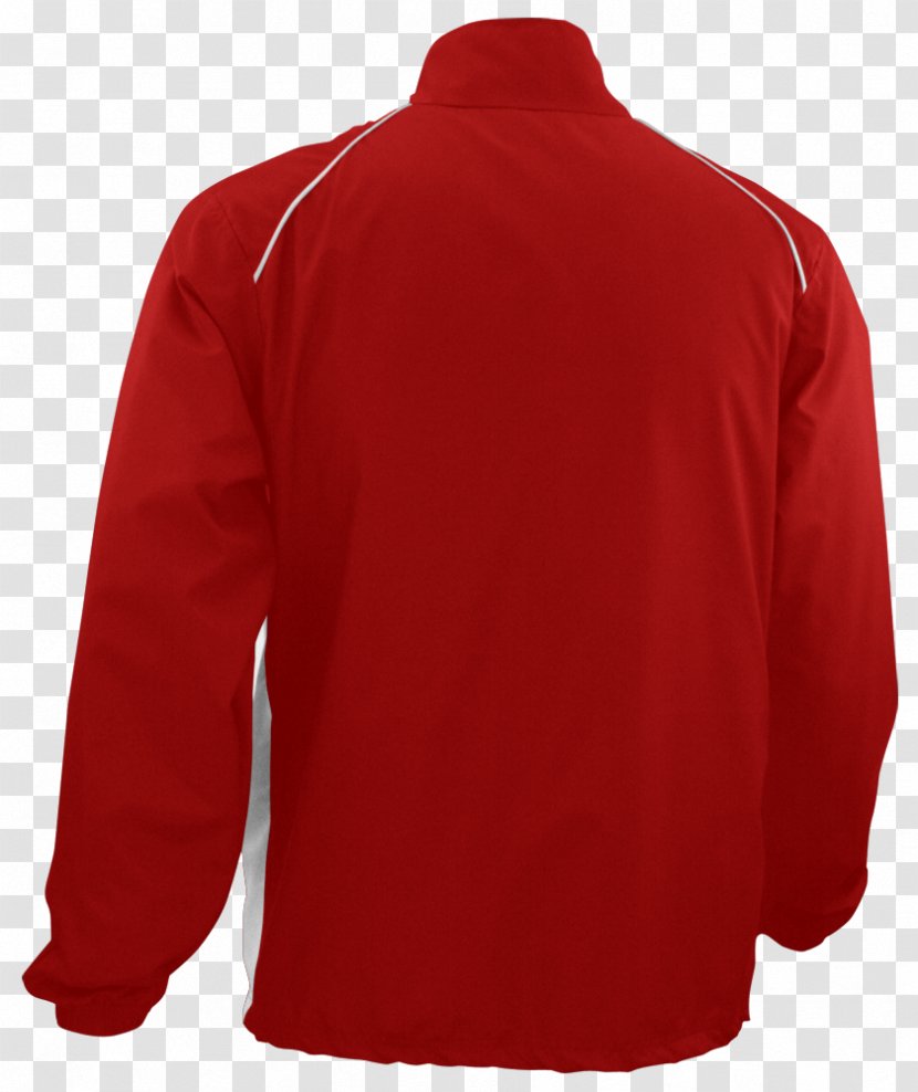 T-shirt Sleeve Polar Fleece Bluza Jacket - Neck Transparent PNG