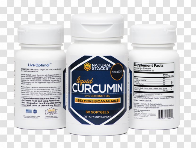 Dietary Supplement Organic Food Turmeric Capsule - Curcumin Transparent PNG
