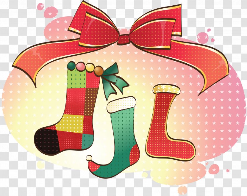 Christmas Stocking - Footwear - Plant Transparent PNG