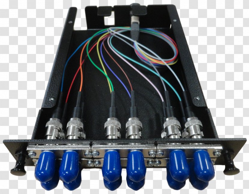 Optical Fiber Optics Electrical Cable Networking - Electronic Component Transparent PNG