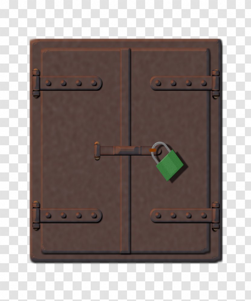 Wood Stain Square - Closed Door Transparent PNG
