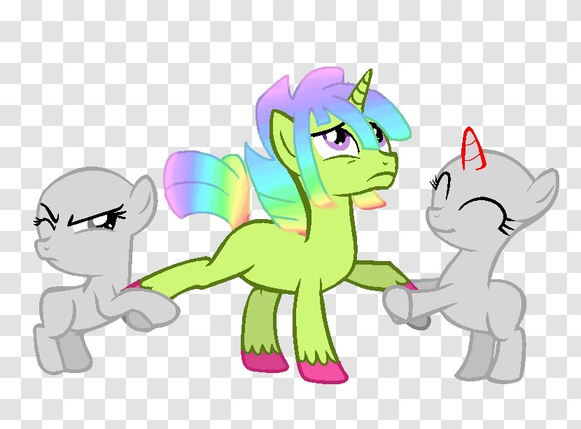 My Little Pony Horse Foal Mane - Watercolor Transparent PNG