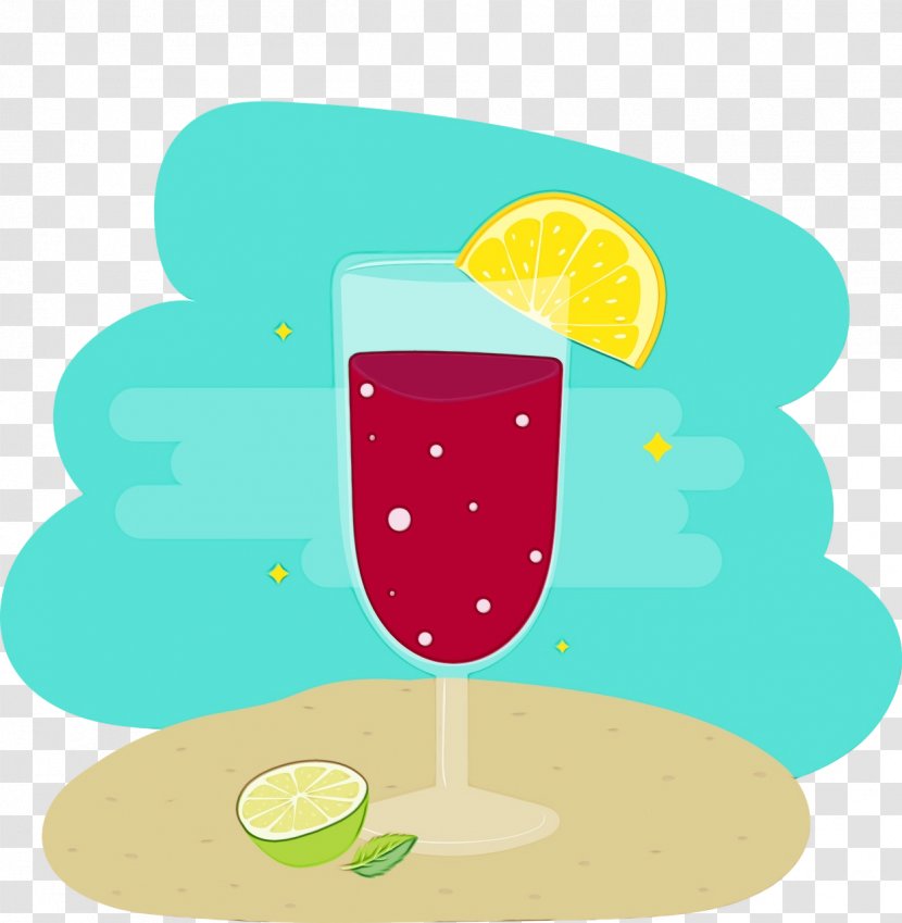 Cocktail Garnish Illustration Clip Art - Daiquiri - Slush Transparent PNG
