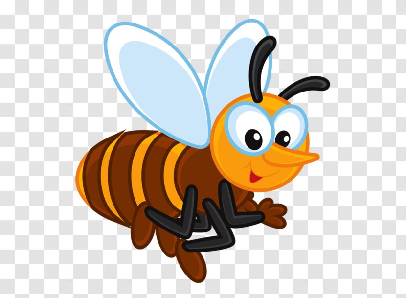 Western Honey Bee Insect Clip Art - Invertebrate Transparent PNG