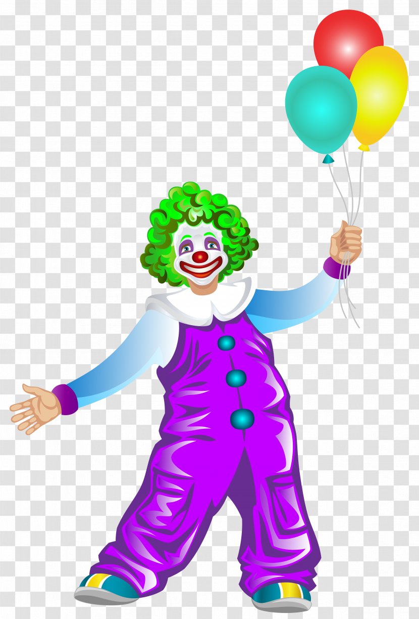Clown Clip Art - Fictional Character - Transparent Image Transparent PNG