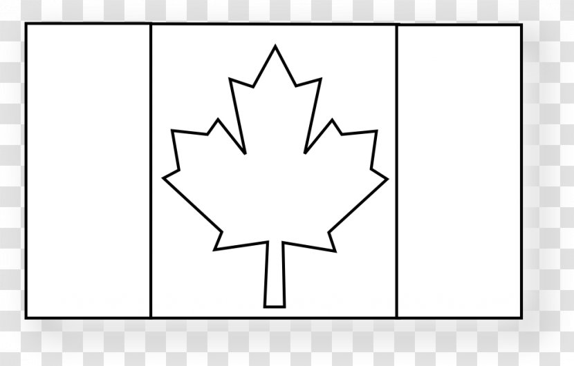 White Line Art Leaf Pattern - Tree - Flag Picture Transparent PNG
