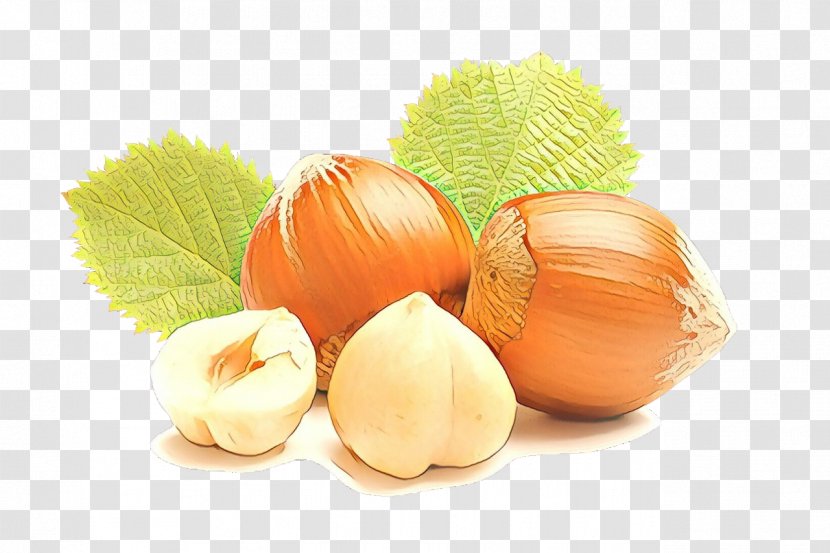 Hazelnut Food Vegetable Plant Natural Foods - Pearl Onion Shallot Transparent PNG