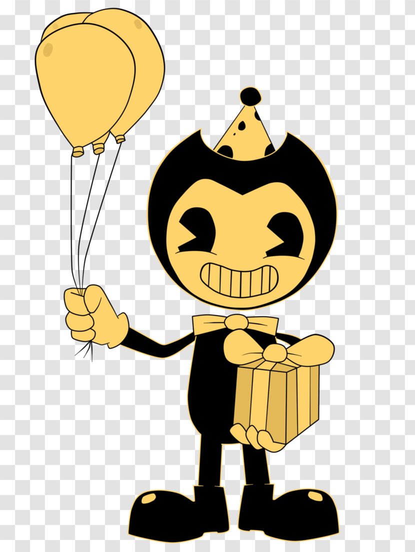 Bendy And The Ink Machine Build Our Drawing Five Nights At Freddy's 4 Video Game - Chapter - Celebrate Birthday Transparent PNG