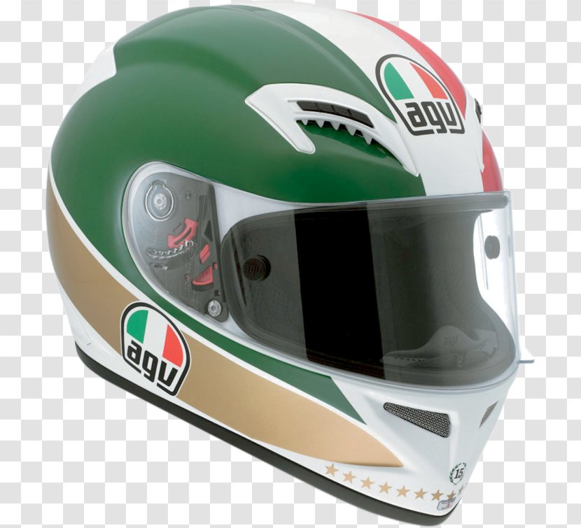 Bicycle Helmets Motorcycle AGV - Barry Sheene - Stereo Tyre Transparent PNG