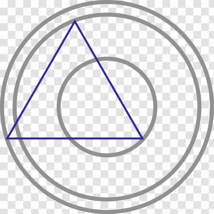 Incircle And Excircles Of A Triangle Number Point - Integer - Concentric Transparent PNG