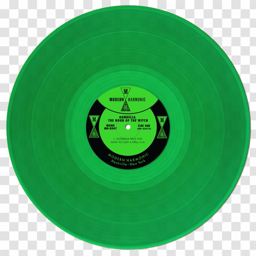 Phonograph Record Circle - Green - Vinyl Records Transparent PNG