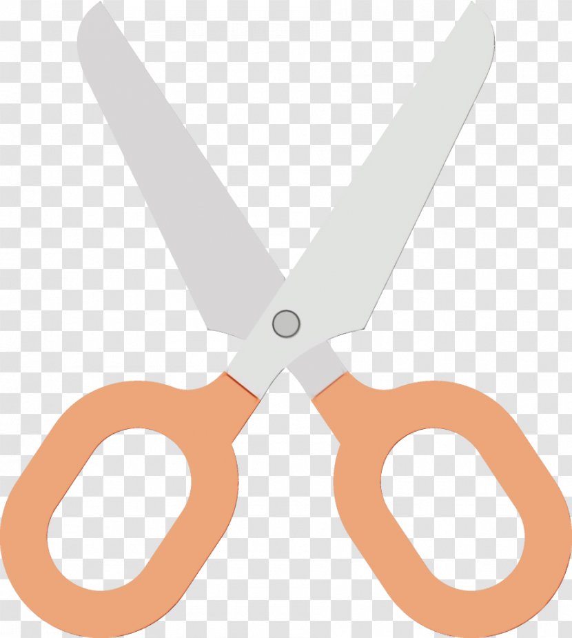 Scissors Clip Art Line - Watercolor - Wet Ink Transparent PNG