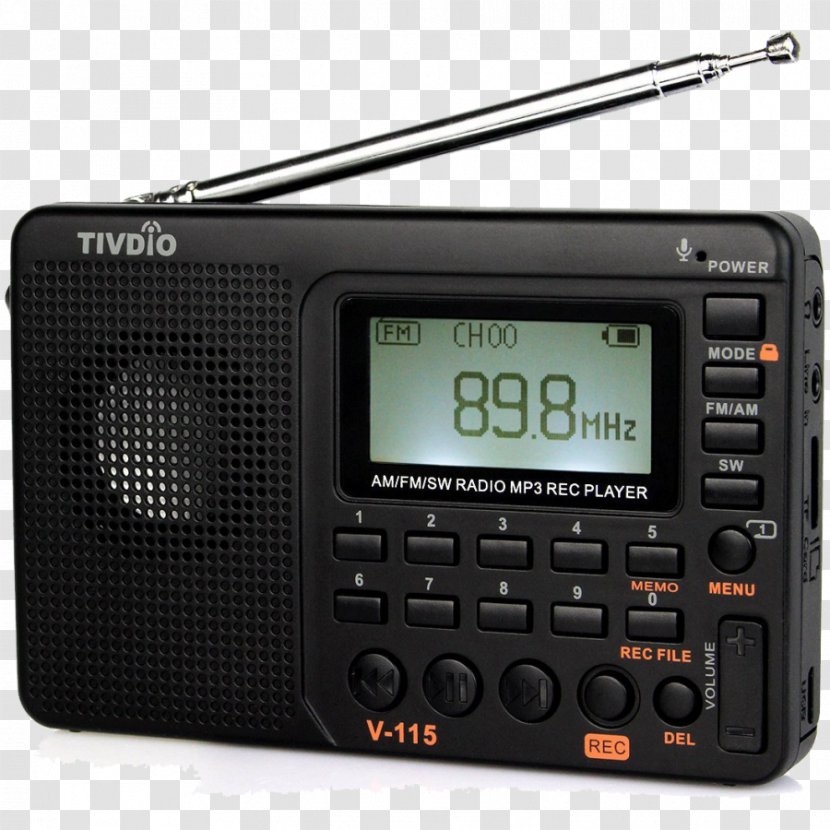 Shortwave Radio FM Broadcasting AM Transistor Transparent PNG