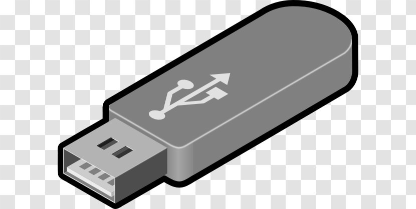 USB Flash Drive Clip Art - Computer Data Storage - Usb Cliparts Transparent PNG