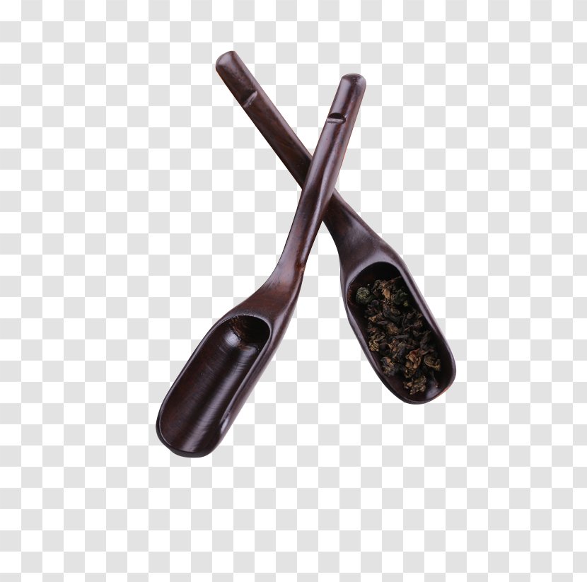 Teaspoon Wood - Tool - Ebony Tea Spoon Transparent PNG