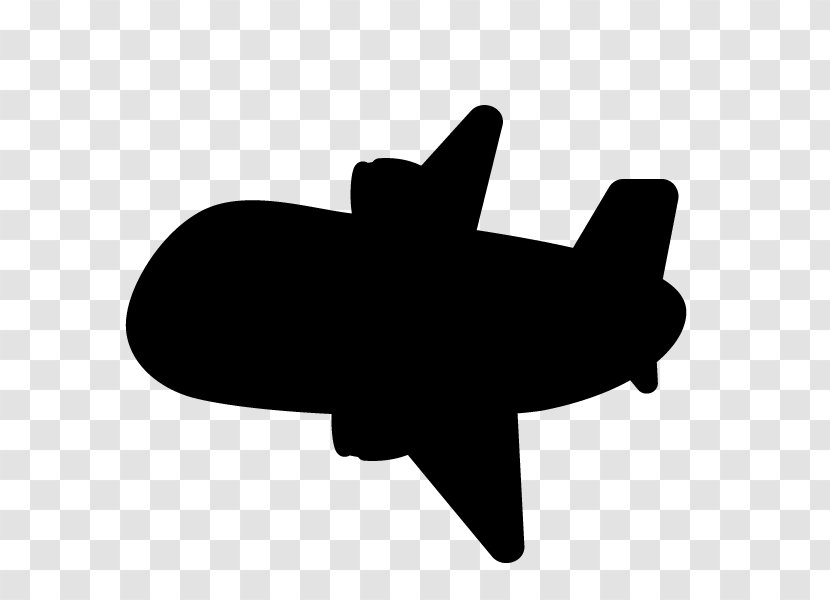 Airplane Silhouette Wing Propeller Clip Art - Aircraft Transparent PNG