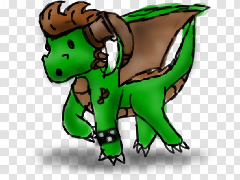 Dinosaur Amphibian Dragon Clip Art - Fictional Character Transparent PNG