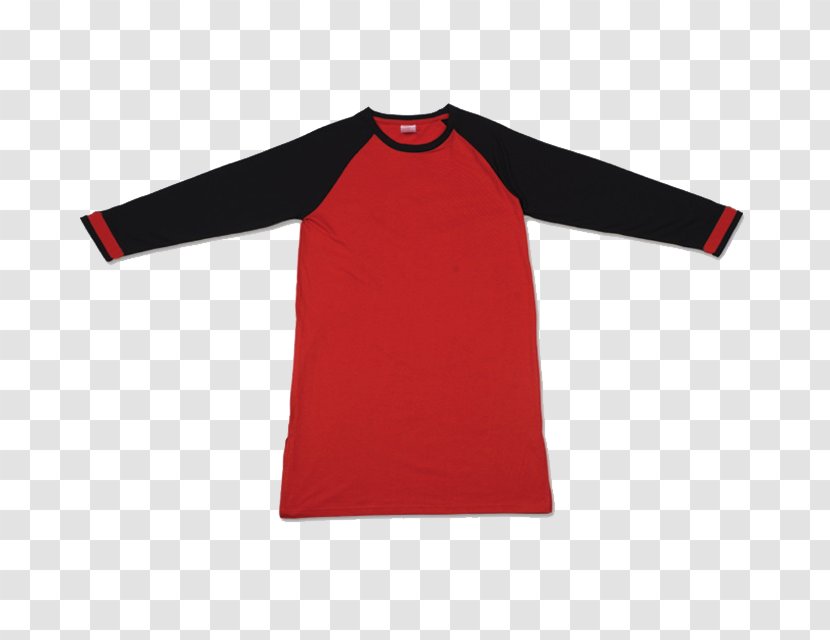 Sleeve T-shirt Sport Uniform Muslim - Black - Printed T Shirt Red Transparent PNG